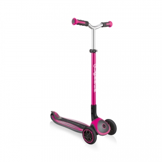 Globber-MASTER-premium-3-wheel-foldable-scooters-for-kids-aged-4-to-14_deep-pink thumbnail 1