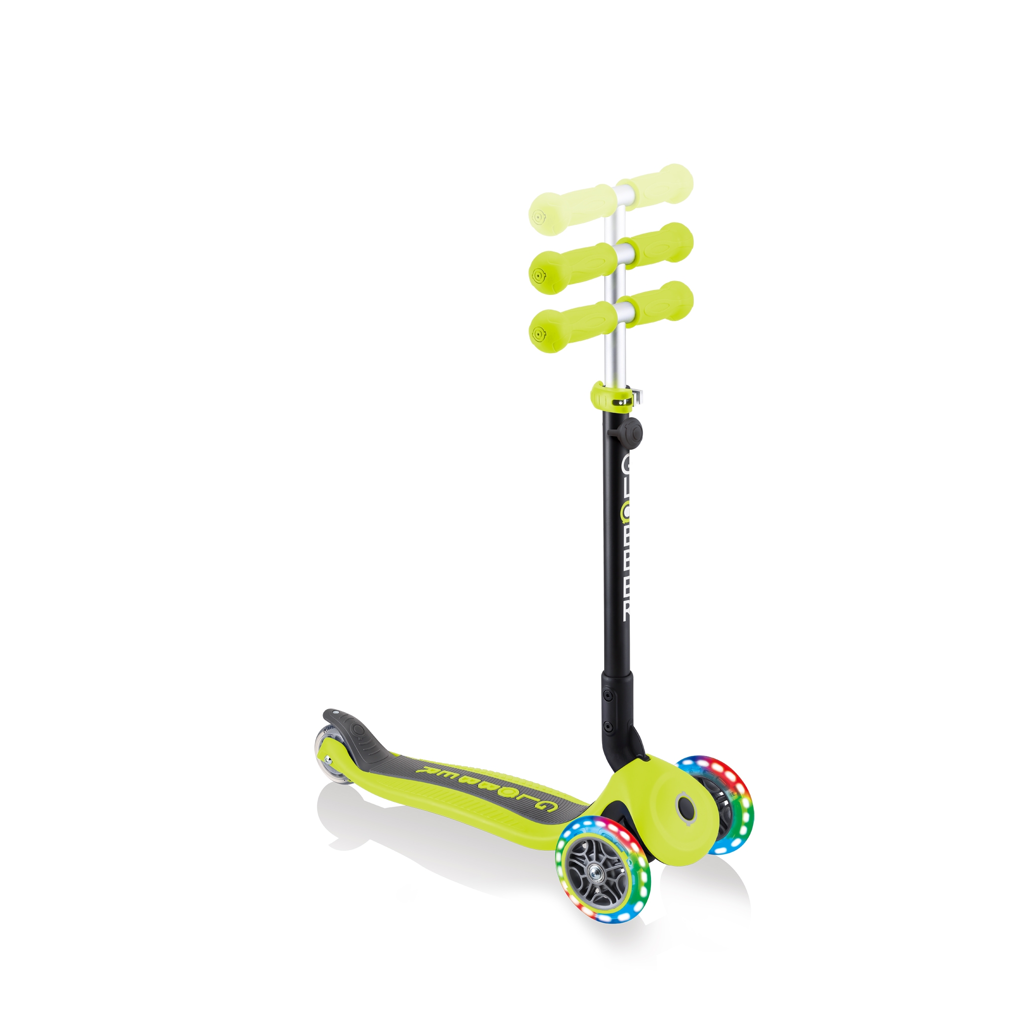 Globber-GO-UP-FOLDABLE-PLUS-LIGHTS-adjustable-light-up-scooter-for-toddlers 4