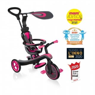 Globber-EXPLORER-TRIKE-4in1-all-in-one-baby-tricycle-and-kids-balance-bike-stage1-infant-trike thumbnail 0