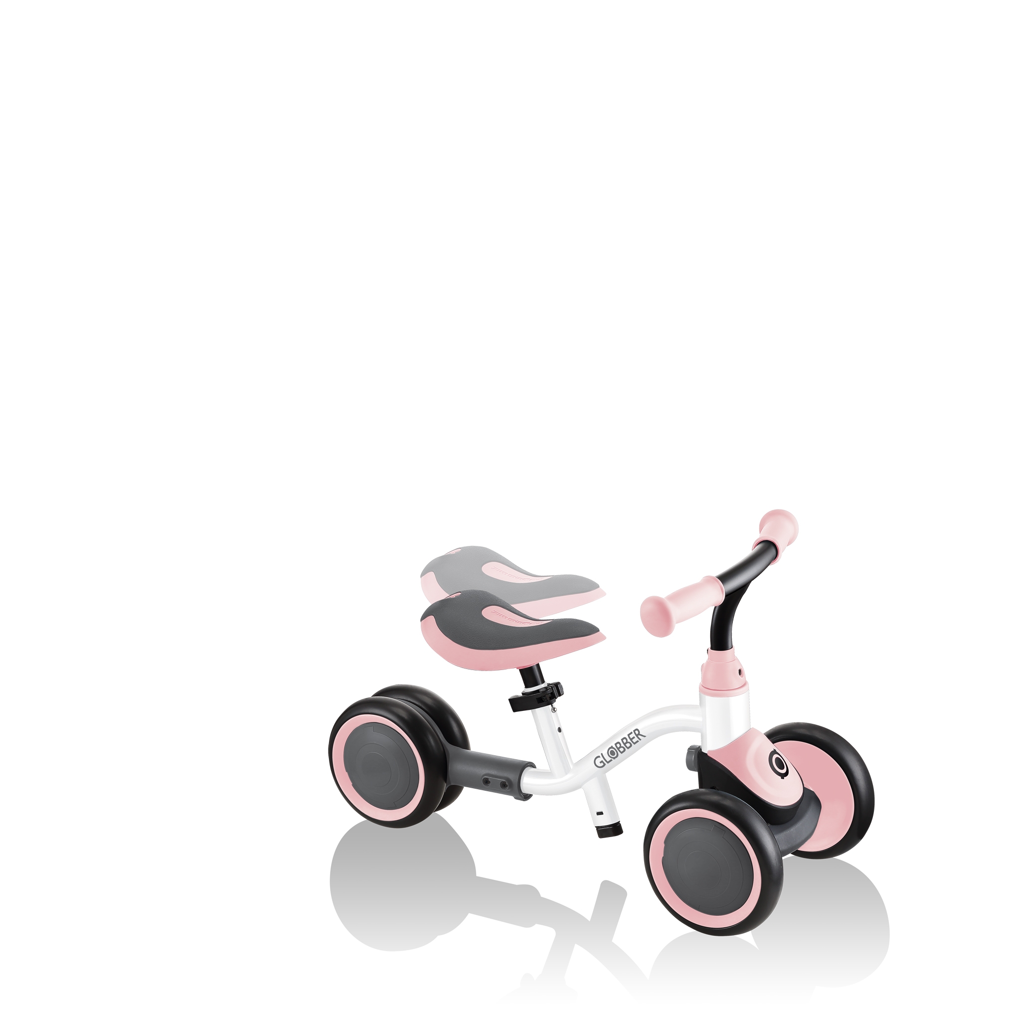 Globber-LEARNING-BIKE-3IN1-2-height-adjustable-saddle-walking-bike-mode 2
