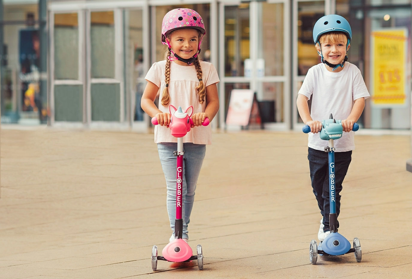 un apprentissage de la trottinette encore plus rapide.