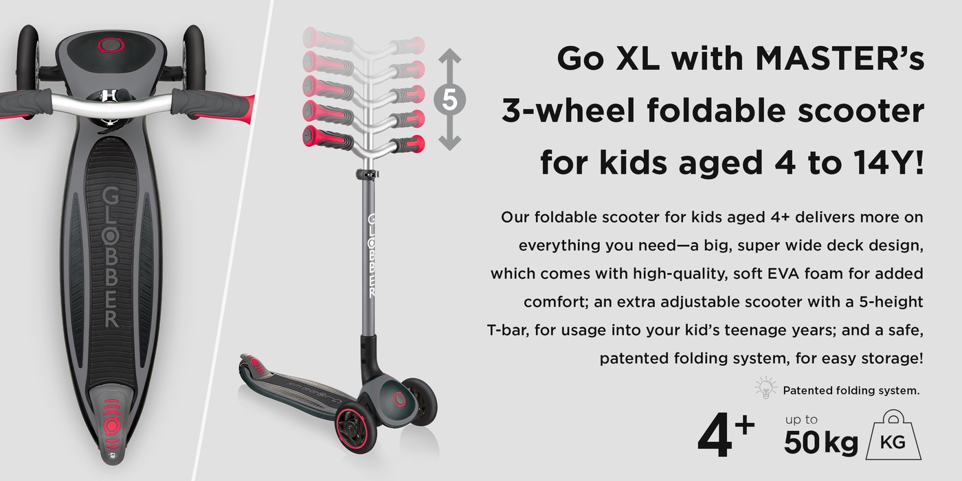Globber-MASTER-3-wheel-foldable-scooters-for-kids-with-super-wide-deck-and-5-height-adjustable-T-bar