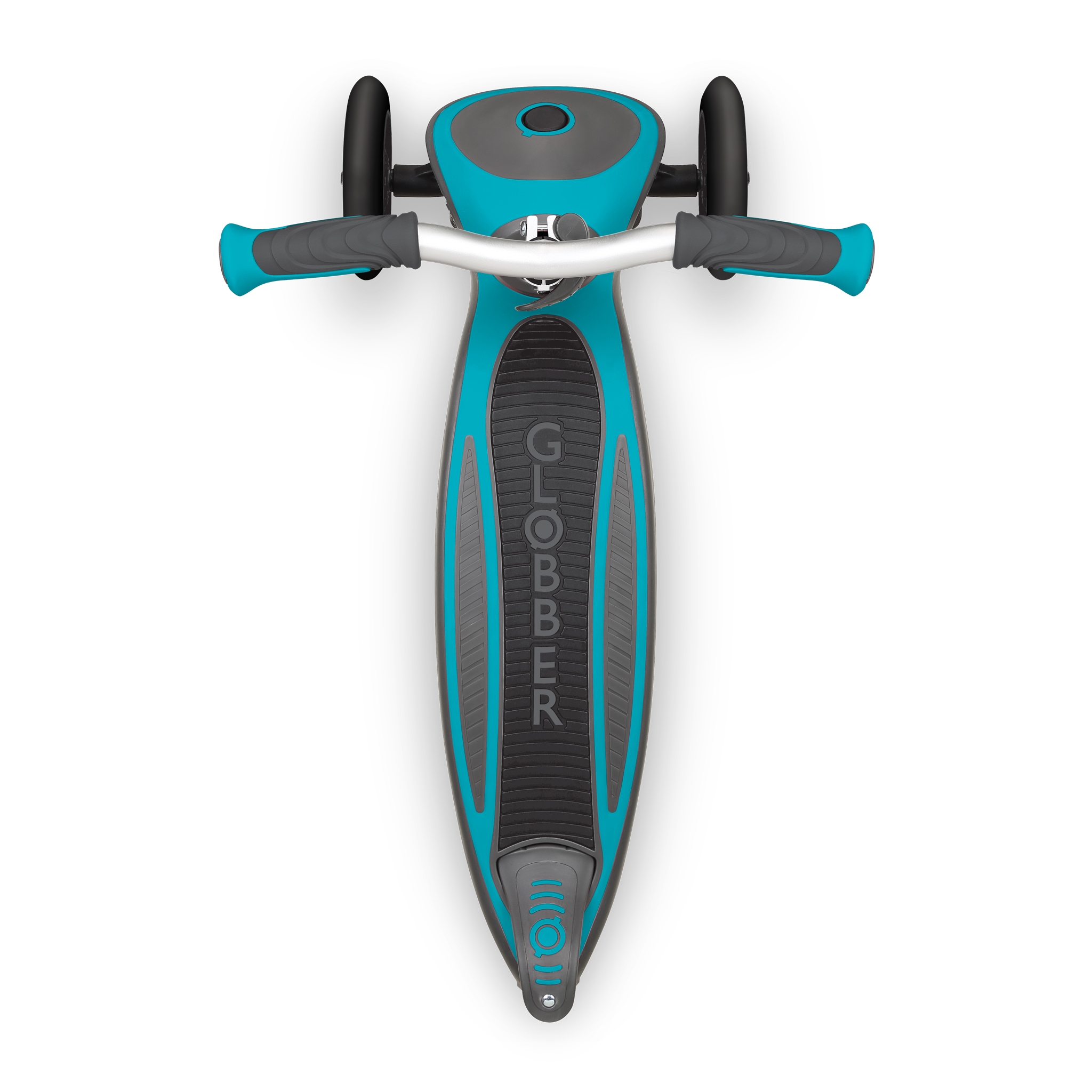 Globber-MASTER-3-wheel-foldable-scooter-for-kids-with-extra-wide-anti-slip-deck-for-comfortable-rides_teal 0