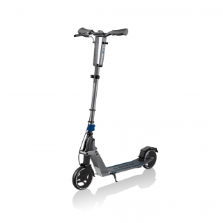 ONE-K-165-BR-award-winning-2-wheel-foldable-scooter-for-teens-and-adults-aged-14-and-above_black-blue thumbnail 0