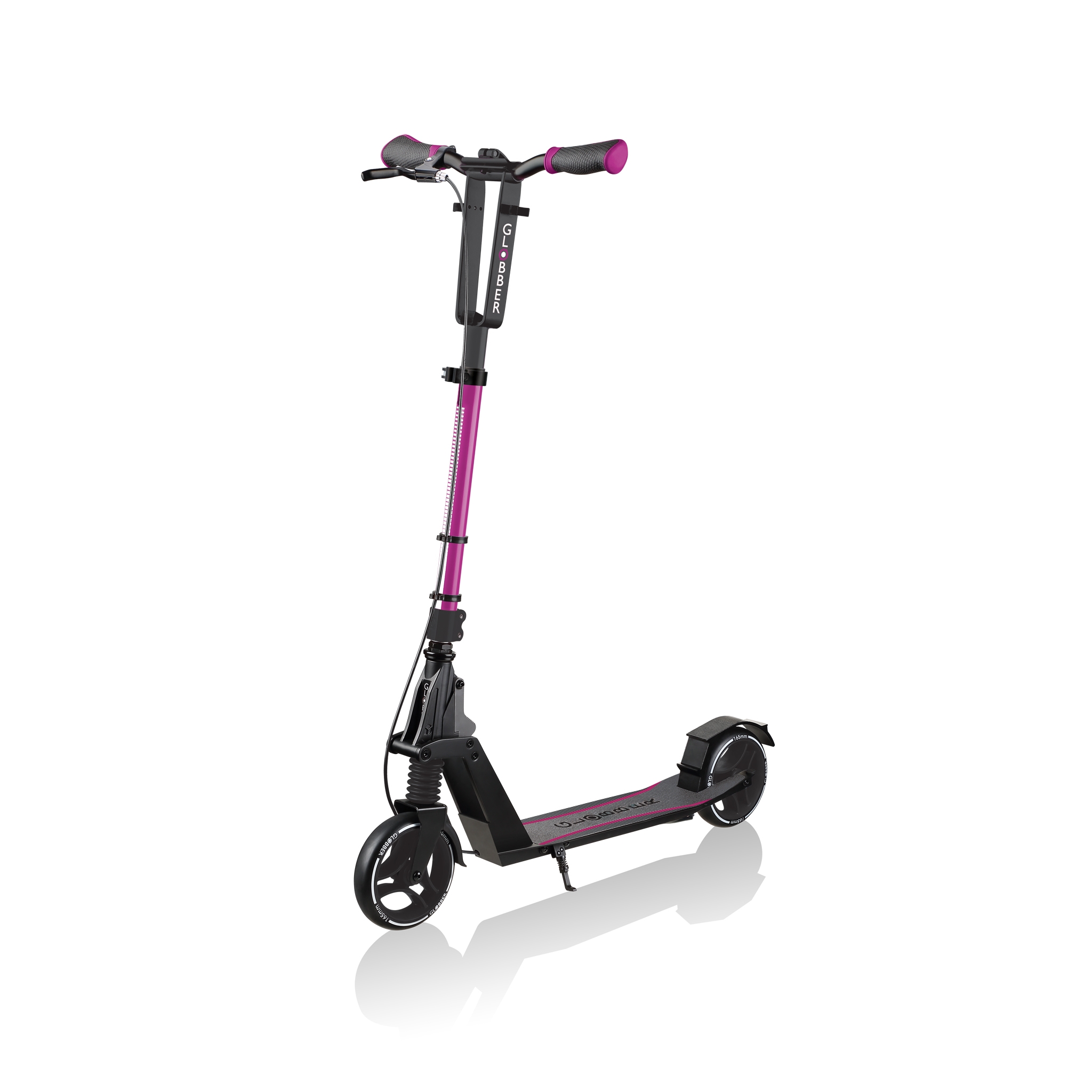 ONE-K-165-BR-award-winning-2-wheel-foldable-scooter-for-teens-and-adults-aged-14-and-above_ruby 0