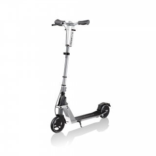 ONE-K-165-BR-award-winning-2-wheel-foldable-scooter-for-teens-and-adults-aged-14-and-above_silver thumbnail 0