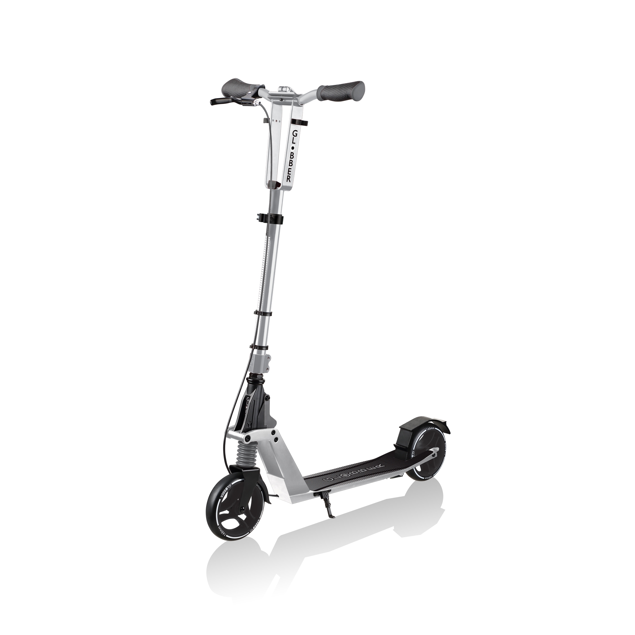 ONE-K-165-BR-award-winning-2-wheel-foldable-scooter-for-teens-and-adults-aged-14-and-above_silver 0