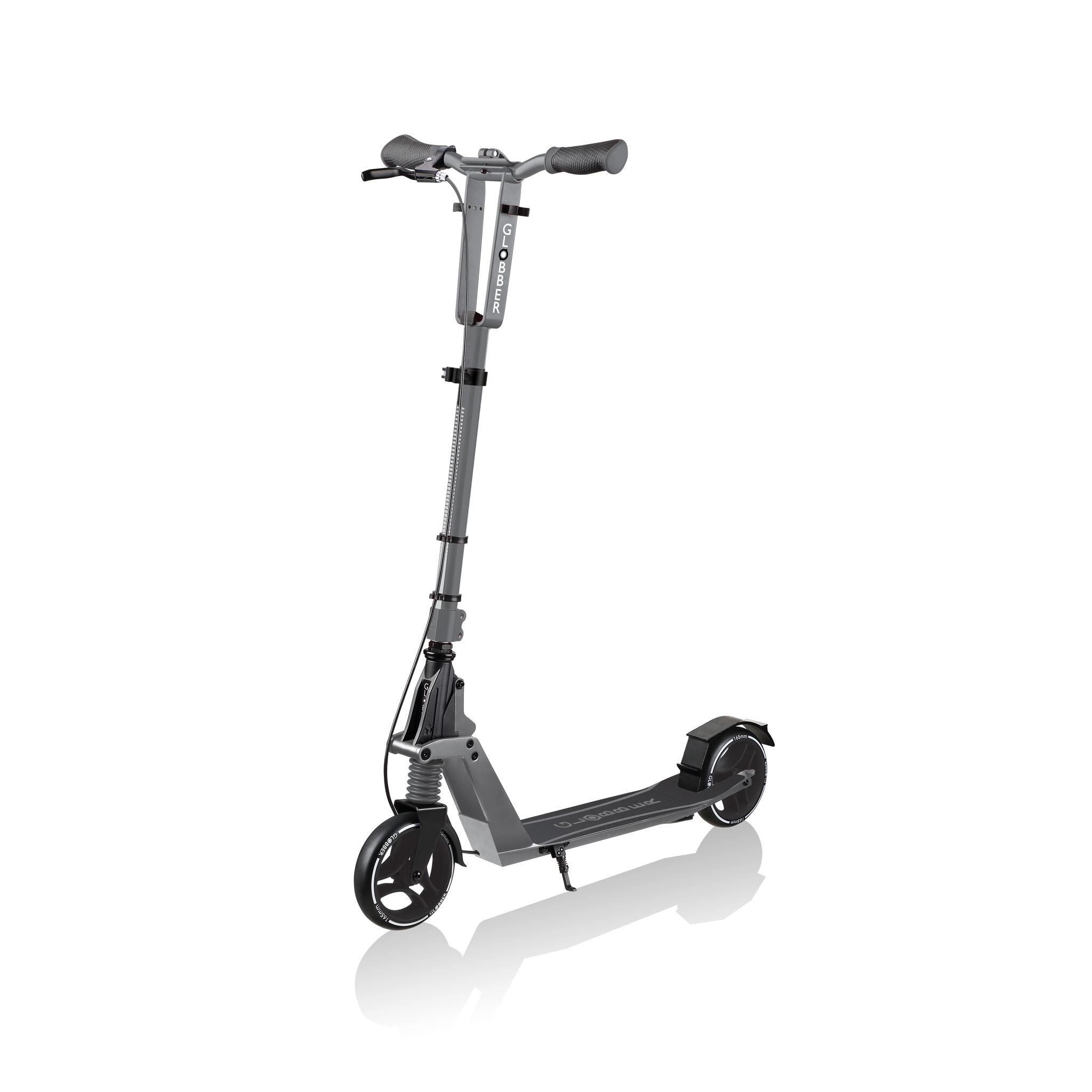 ONE-K-165-BR-award-winning-2-wheel-foldable-scooter-for-teens-and-adults-aged-14-and-above_titanium 0