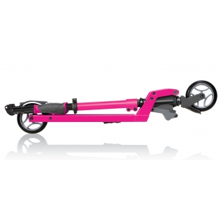 ONE-K-125-2-wheel-teen-scooter-foldable-scooter-and-handlebars_neon-pink thumbnail 3