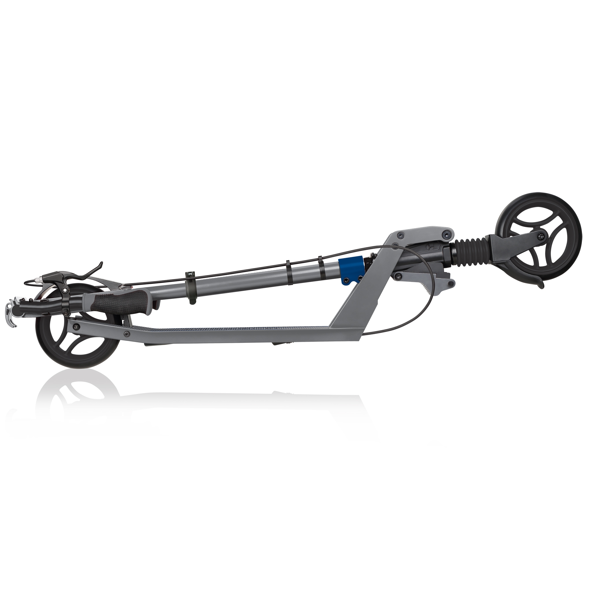 ONE-K-165-BR-2-wheel-foldable-scooter-for-teens-and-adults-with-front-suspension_black-blue 3