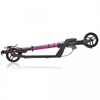 ONE-K-165-BR-2-wheel-foldable-scooter-for-teens-and-adults-with-front-suspension_ruby thumbnail 3