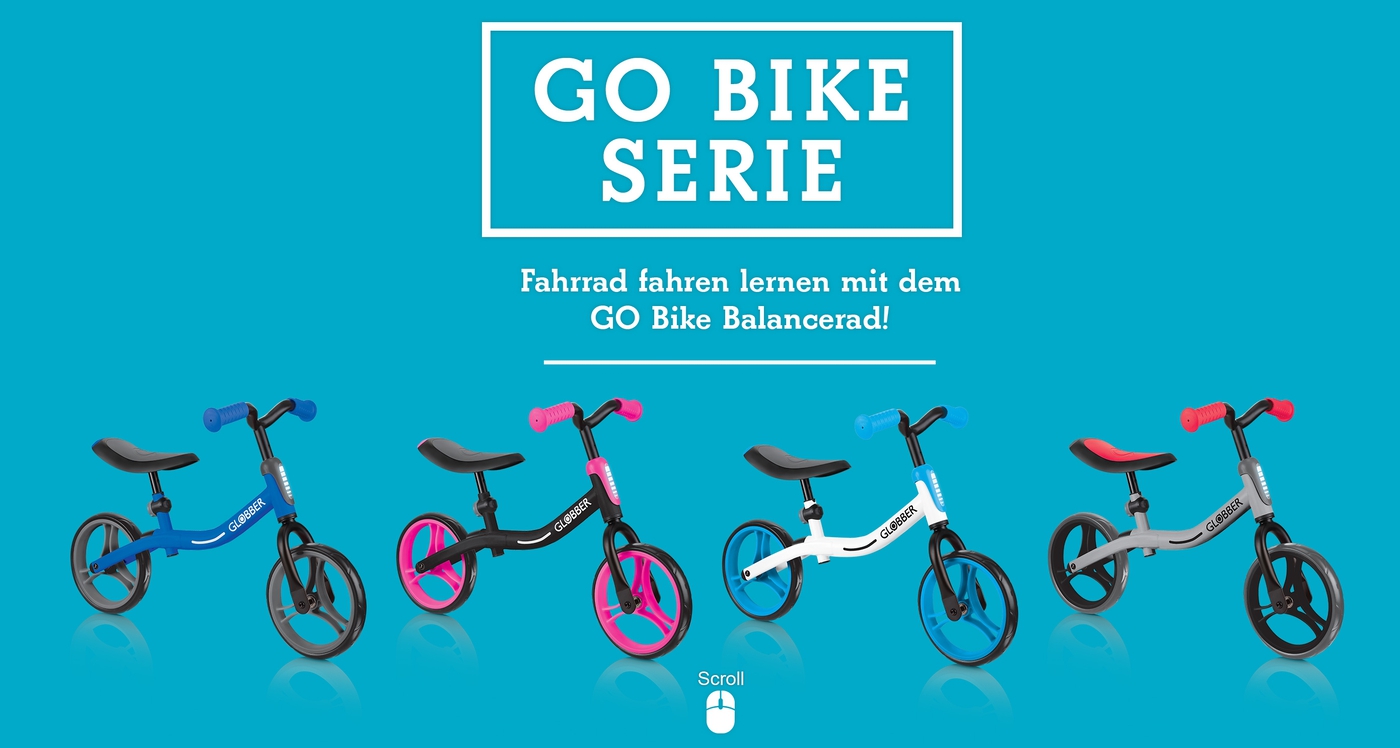 GO BIKE Fahrrad fahren lernen mit dem GO Bike Balancerad!