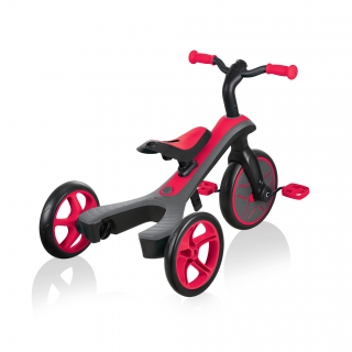 Globber-EXPLORER-TRIKE-2in1-all-in-one-training-tricycle-and-kids-balance-bike-with-patented-wheel-mechanism-transformation thumbnail 3