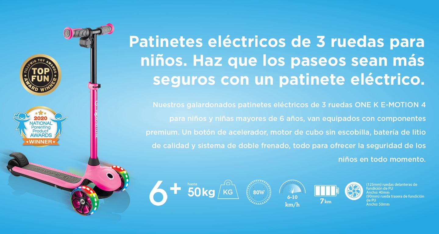 eléctricos para niños - Globber ONE K E-MOTION - Globber Spain