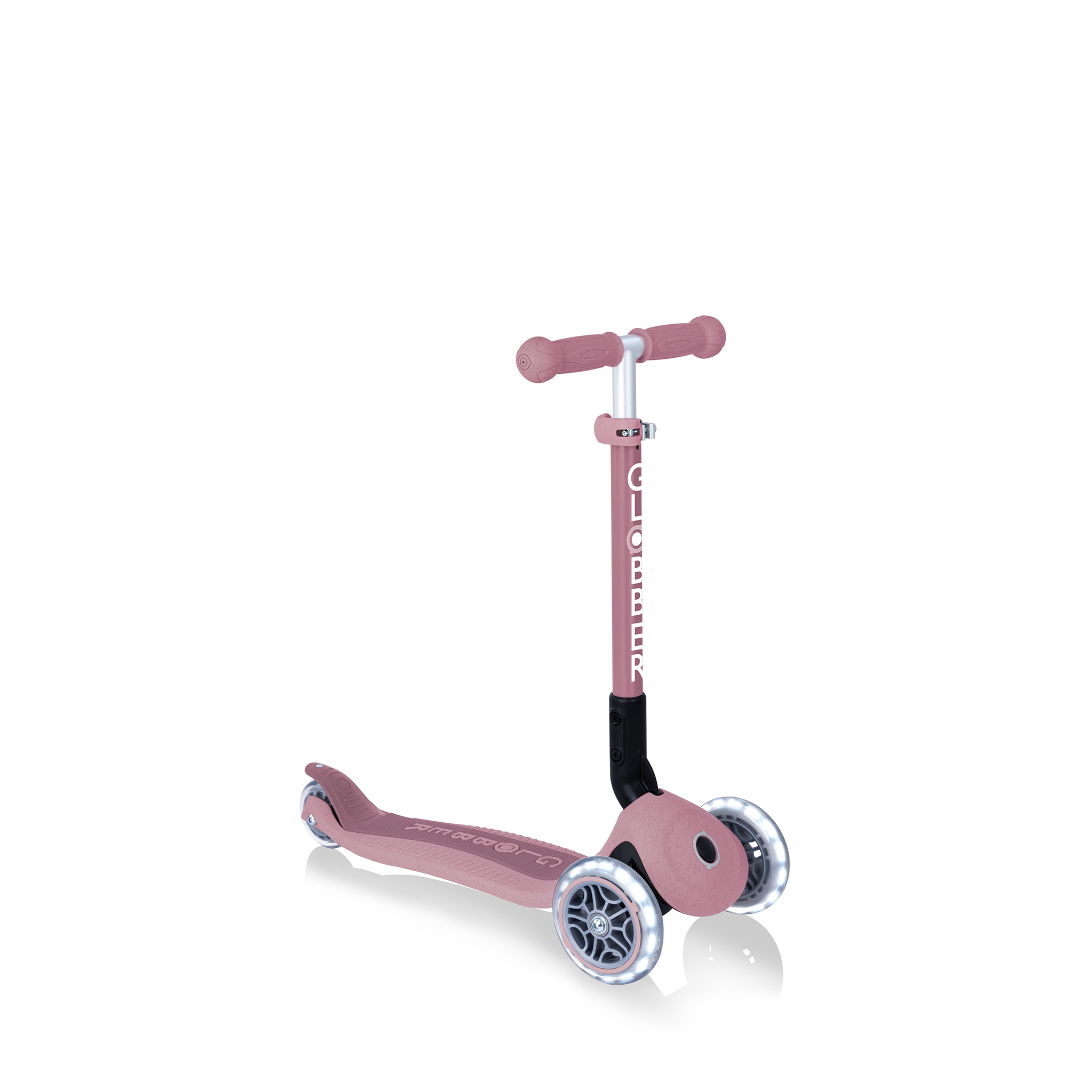 La trottinette 3 roues rose, idéale pour apprendre l'équilibre