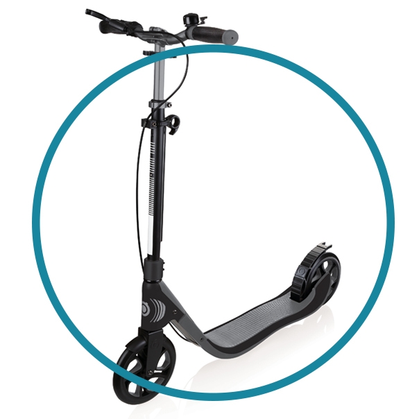 ONE NL 205 DELUXE - Kick Scooter with Handbrake (selected)