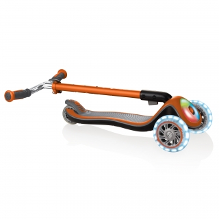 Globber-ELITE-PRIME-easy-foldable-3-wheel-scooter-for-kids-aged-3+-copper thumbnail 4