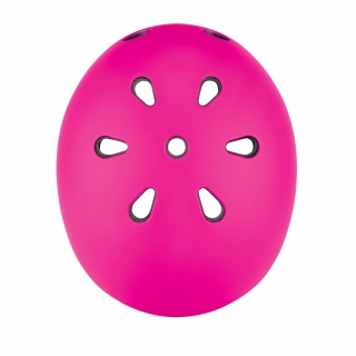 EVO-helmets-best-scooter-helmets-for-toddlers-with-air-vents-cooling-system-neon-pink thumbnail 3