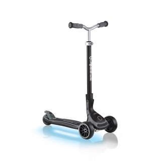 ULTIMUM-LIGHTS-3-wheel-light-up-scooter-for-kids-and-teens-black thumbnail 0