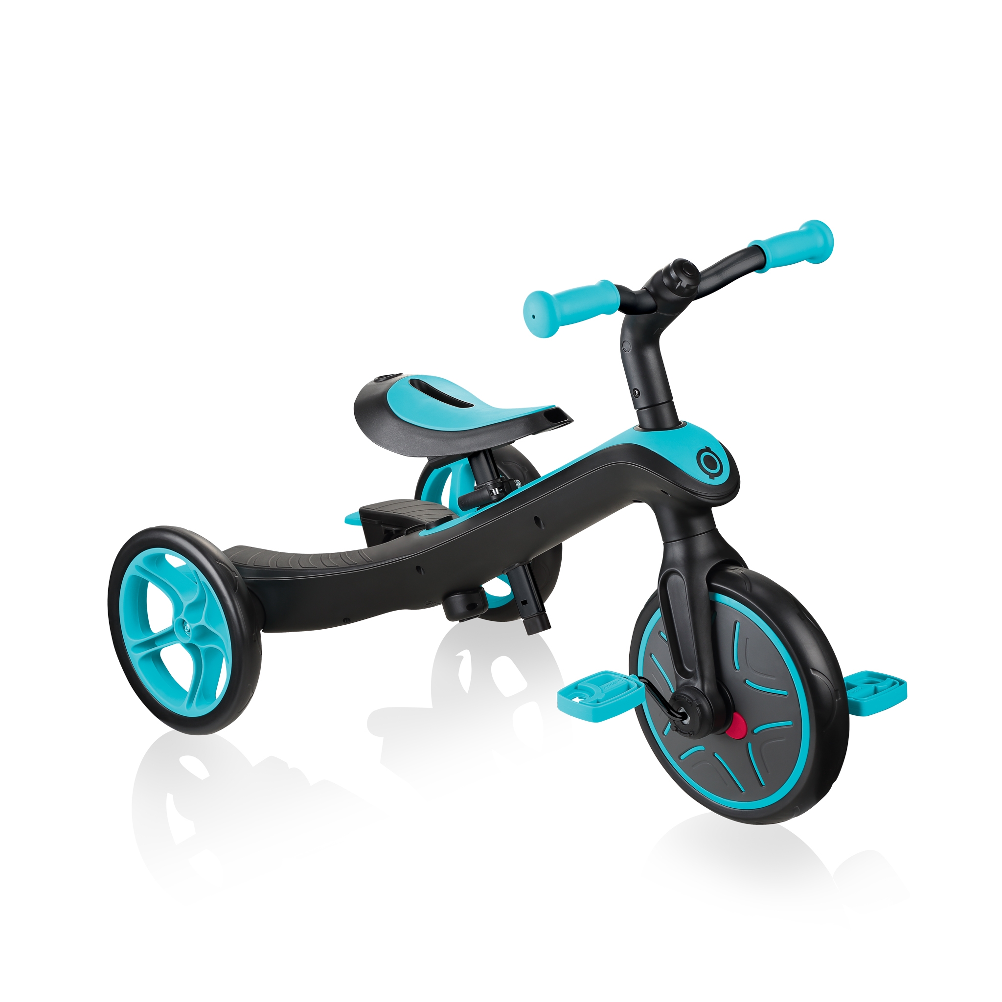 Globber-EXPLORER-TRIKE-3in1-all-in-one-baby-tricycle-and-kids-balance-bike-stage-2-training-trike_teal 1