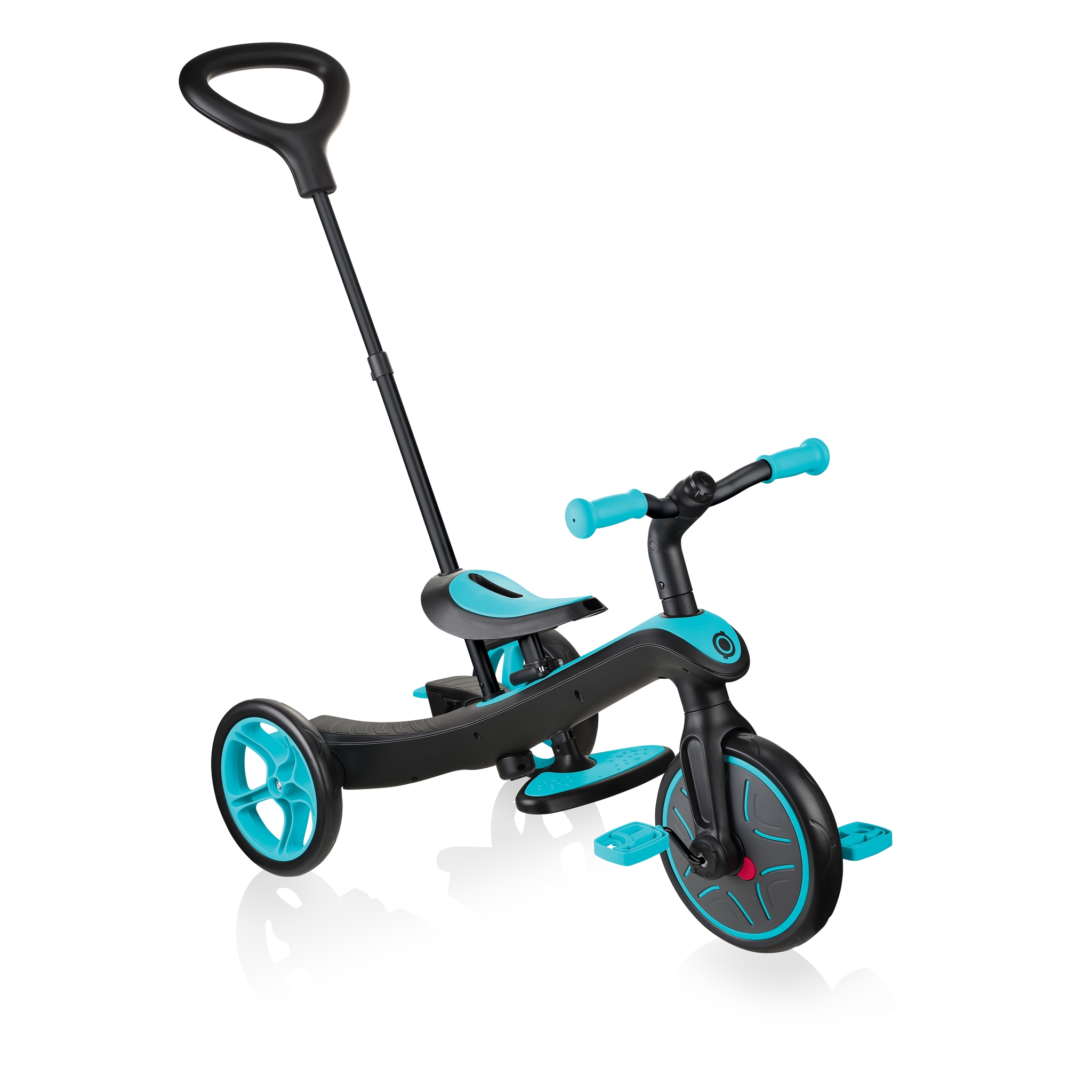 Globber-EXPLORER-TRIKE-3in1-all-in-one-baby-tricycle-and-kids-balance-bike-stage1-guided-trike_teal 0