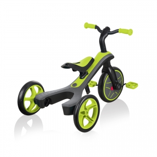 Globber-EXPLORER-TRIKE-2in1-all-in-one-training-tricycle-and-kids-balance-bike-with-patented-wheel-mechanism-transformation thumbnail 3