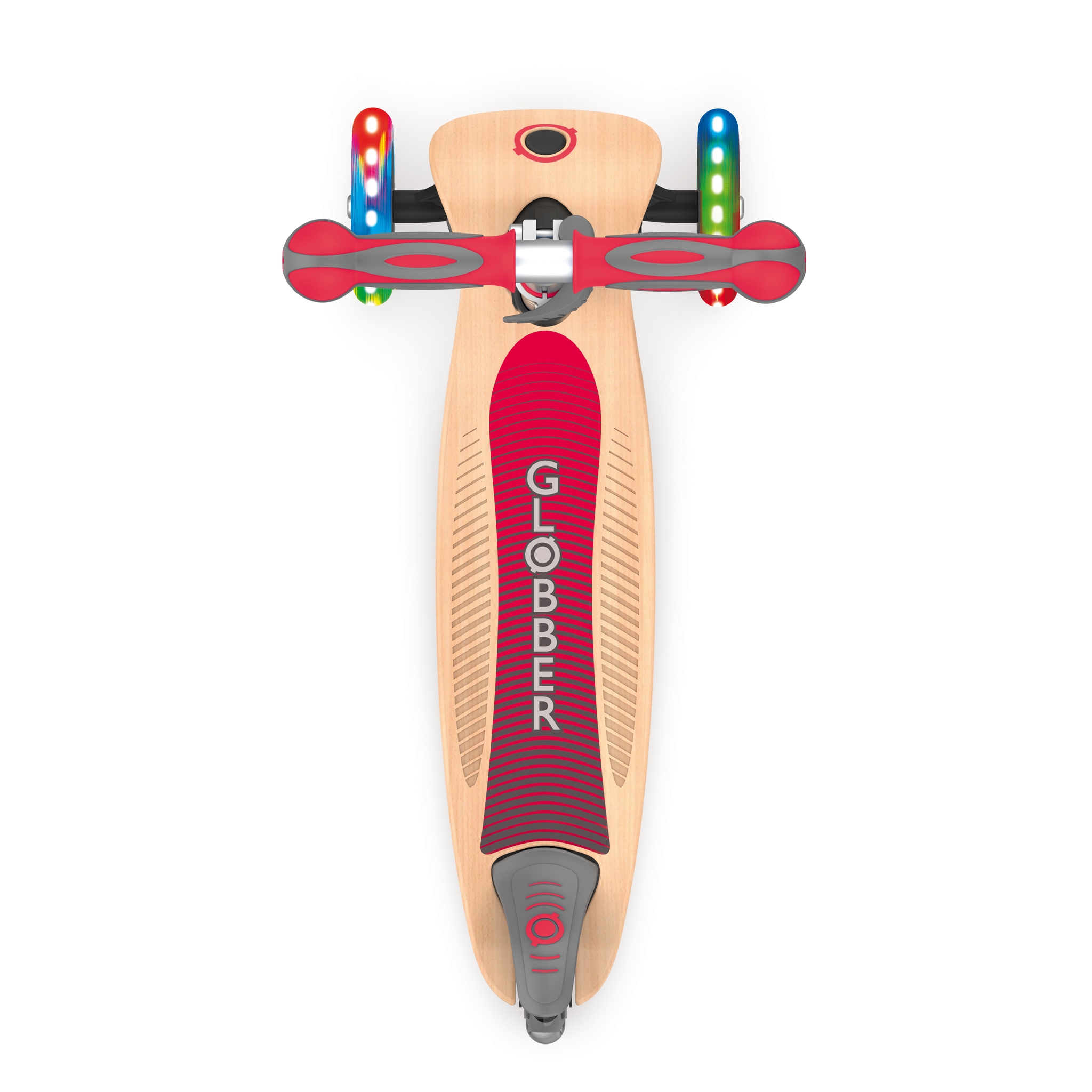 PRIMO-FOLDABLE-WOOD-LIGHTS-3-wheel-with-7-ply-wooden-scooter-deck-and-laser-engraved-sides-on-the-deck_new-red 3
