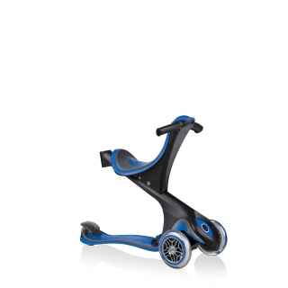 GO-UP-COMFORT-scooter-with-seat-walking-bike-navy-blue thumbnail 2