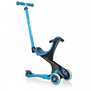 GO-UP-COMFORT-LIGHTS-scooter-with-seat-with-extra-wide-seat-sky-blue thumbnail 0