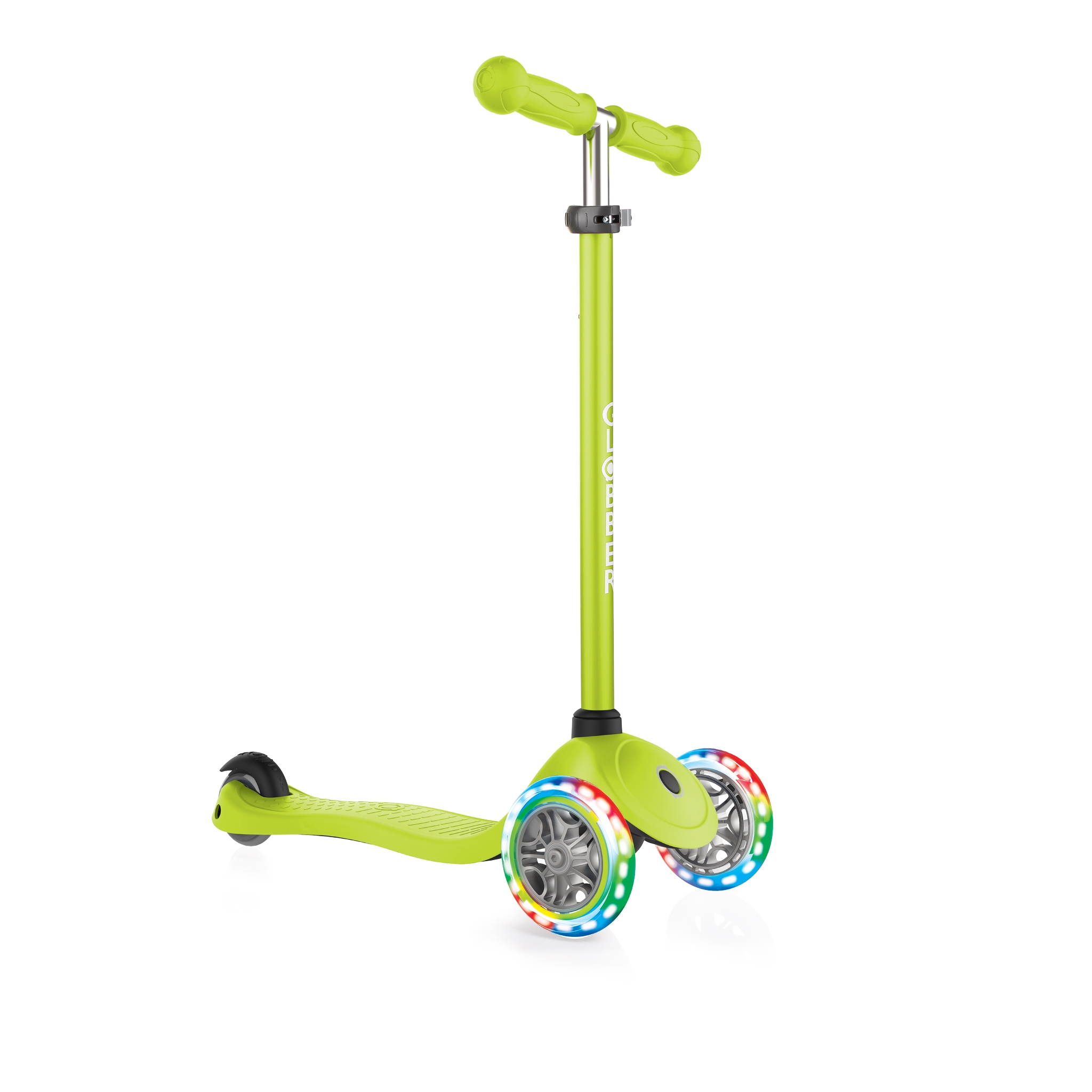 PRIMO-LIGHTS-3-wheel-scooter-for-kids-aged-3-and-above_lime-green 0
