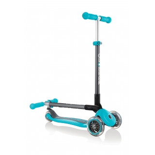 PRIMO-FOLDABLE-3-wheel-fold-up-scooter-for-kids_teal thumbnail 0