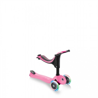 GO-UP-SPORTY-PLUS-LIGHTS-scooter-with-seat-walking-bike-mode_deep-pink thumbnail 2