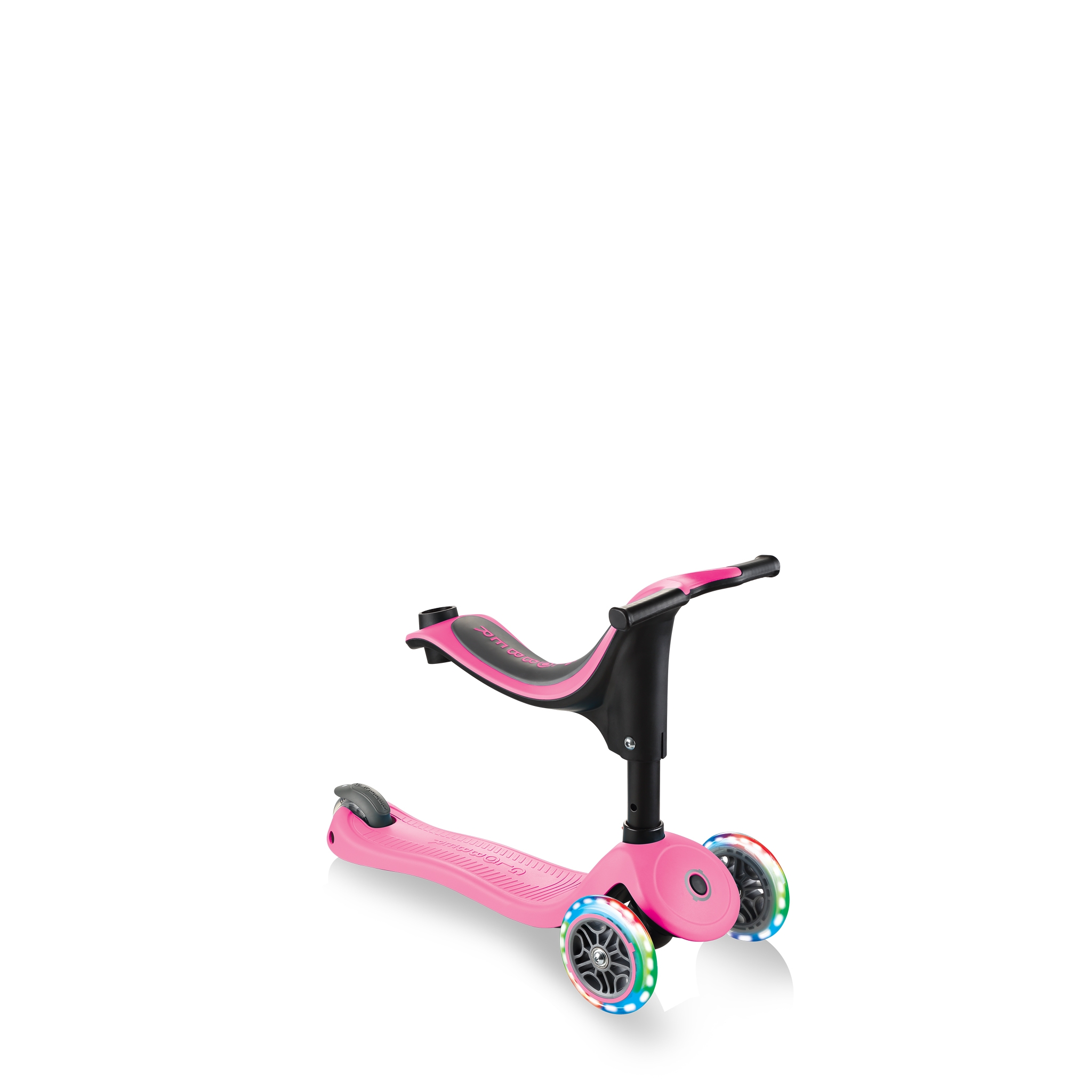 GO-UP-SPORTY-PLUS-LIGHTS-scooter-with-seat-walking-bike-mode_deep-pink 2