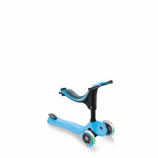 GO-UP-SPORTY-PLUS-LIGHTS-scooter-with-seat-walking-bike-mode_sky-blue thumbnail 2