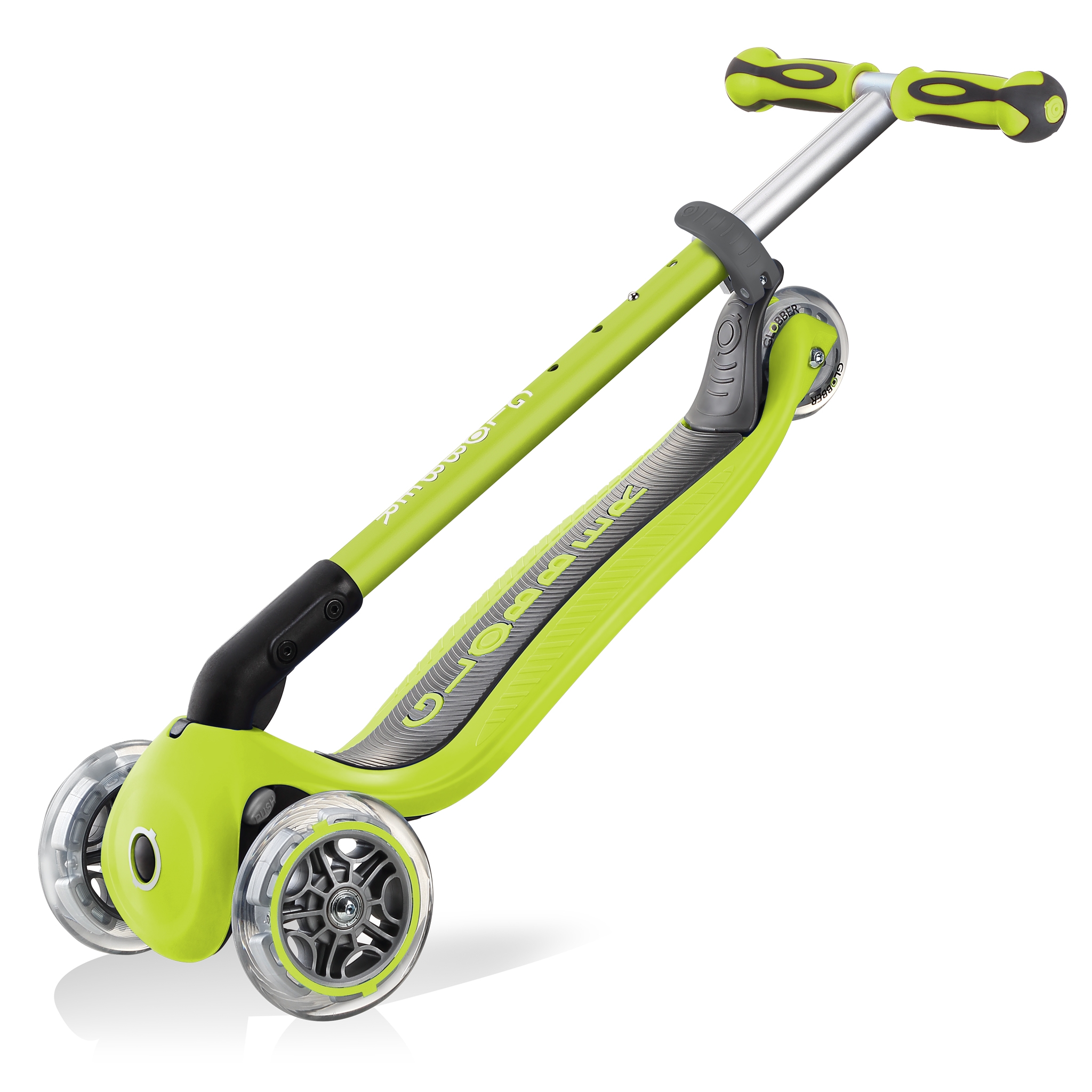 GO-UP-DELUXE-PLAY-ride-on-walking-bike-scooter-with-light-and-sound-module-trolley-mode-compatible-lime-green 5