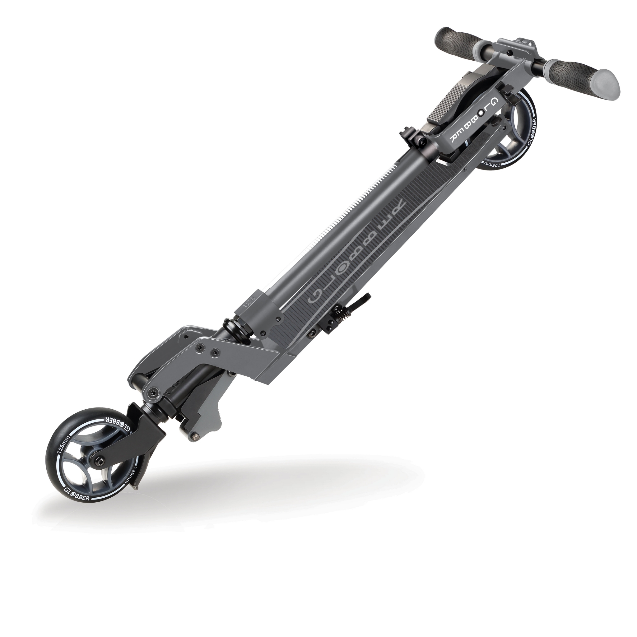 ONE-K-125-2-wheel-teen-scooter-with-1-second-patented-kick-and-fold-collapsing-system_titanium 2