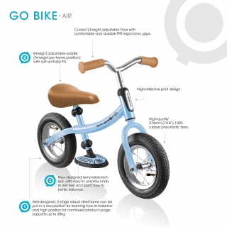 GO-BIKE-AIR-big-toddler-balance-bike-for-girls-and-boys-aged-3-to-6-with-rubber-air-tyres thumbnail 3