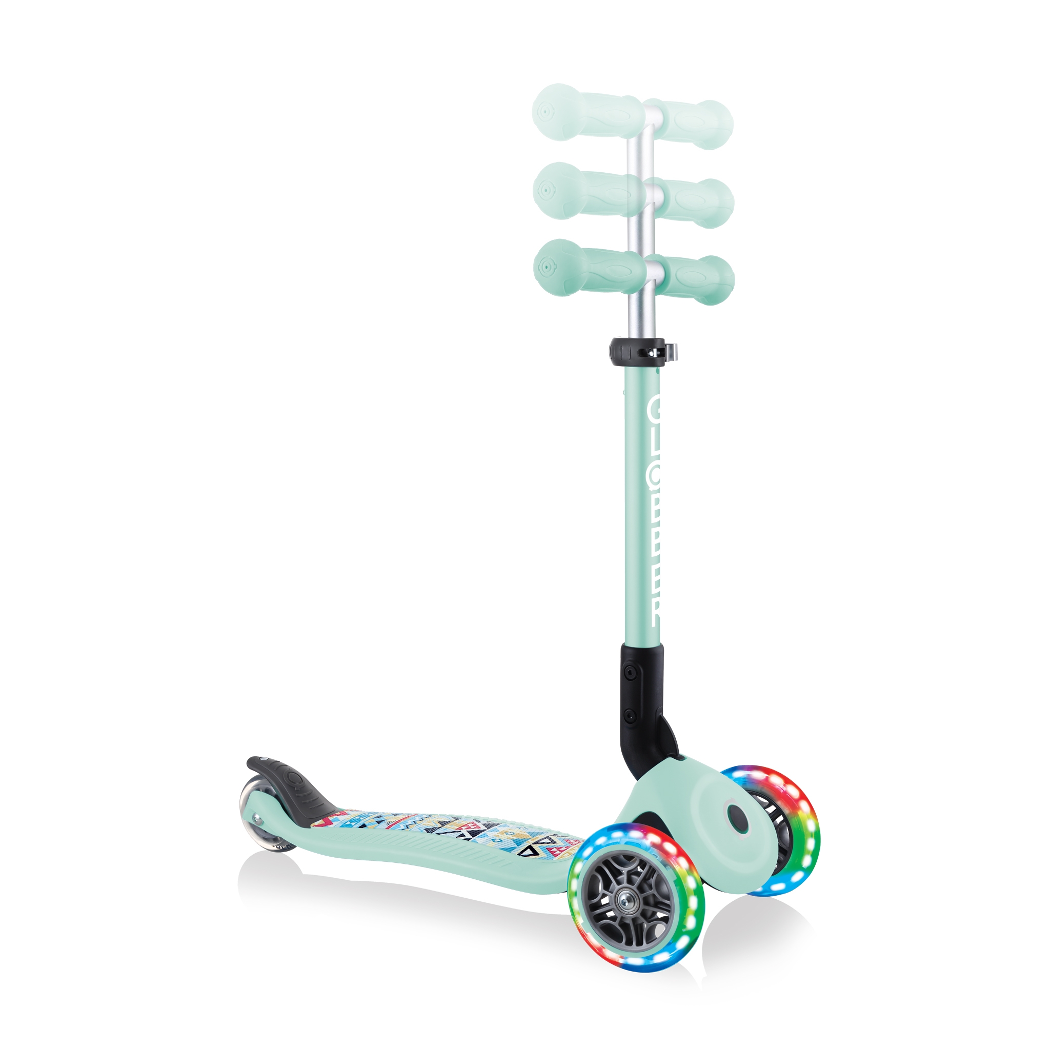 3-wheel-adjustable-scooter-for-toddlers-Globber-JUNIOR-FOLDABLE-FANTASY-LIGHTS 2