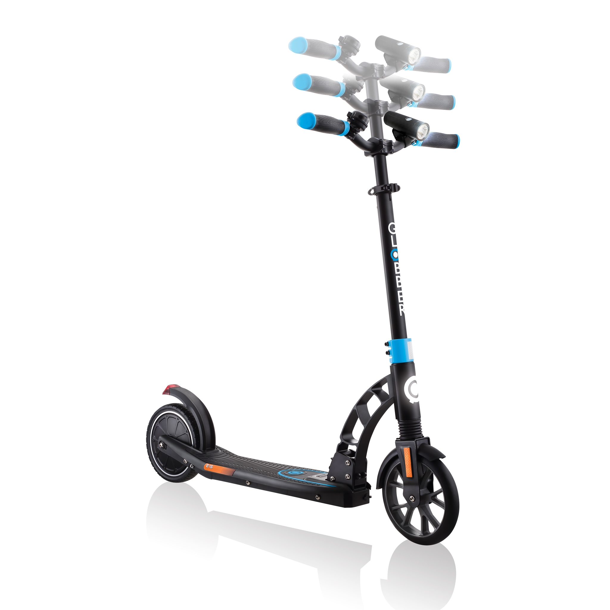 Globber-ONE-K-E-MOTION-15-3-height-adjustable-electric-scooter-for-adults-and-teens-aged-14-and-above 3