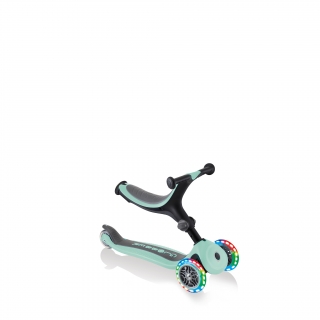 Globber-GO-UP-FOLDABLE-PLUS-LIGHTS-3-in-1-light-up-scooter-for-toddlers-walking-bike-mode thumbnail 1