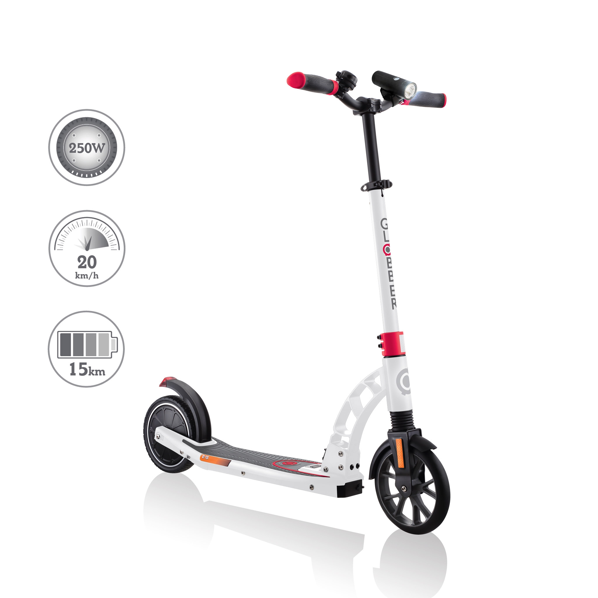 Globber-ONE-K-E-MOTION-15-electric-scooter-with-front-suspension-and-rear-ISO-brake-lights-and-front-ISO-LED-lights2 0