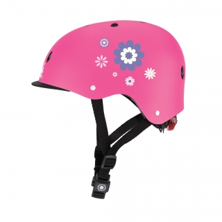 ELITE-helmets-scooter-helmets-for-kids-with-adjustable-helmet-knob-deep-pink thumbnail 1