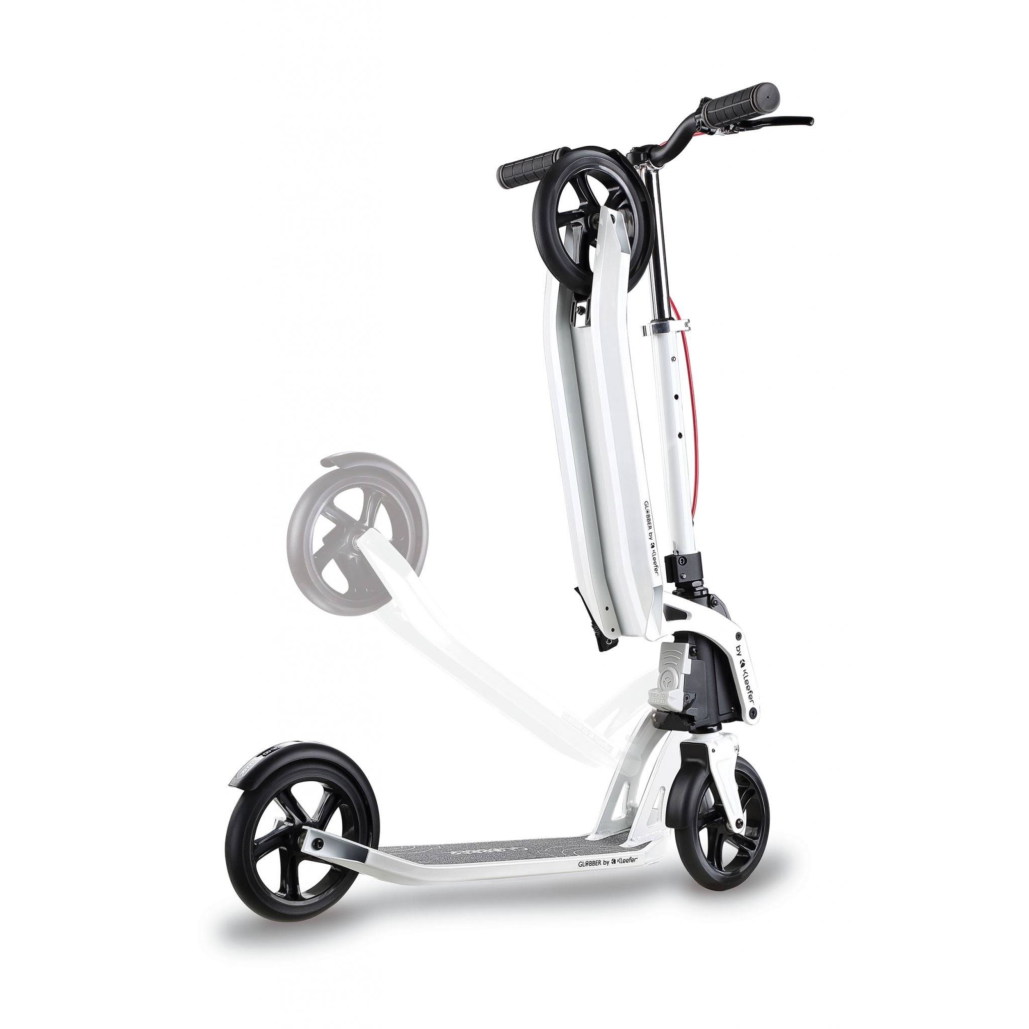 foldable scooter for adults with handbrake - Globber ONE K ACTIVE BR 2