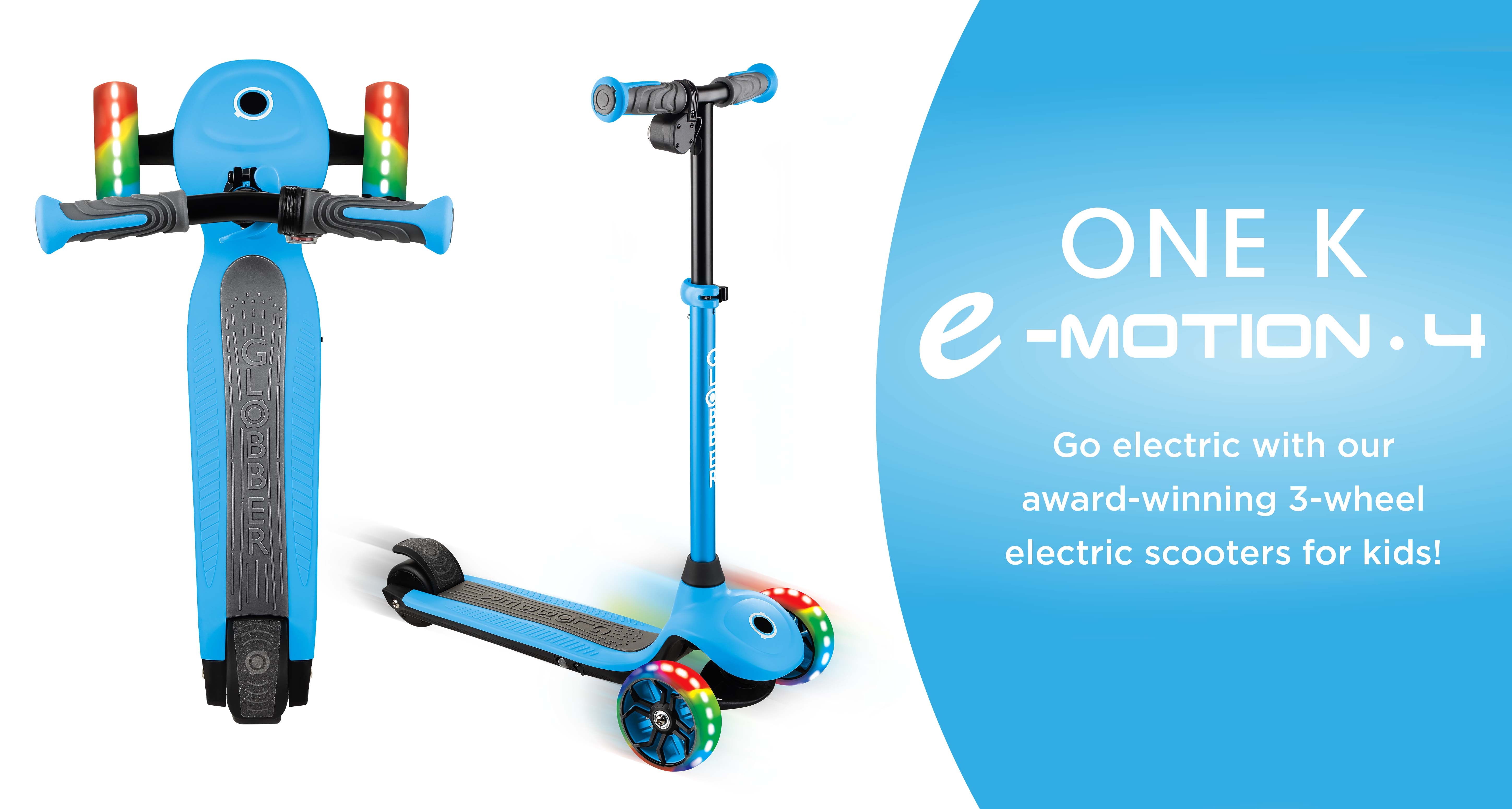 Globber-ONE-K-E-MOTION-4-award-winning-3-wheel-electric-scooter-for-kids