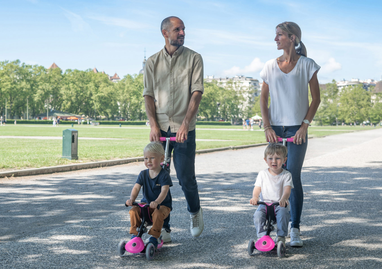 Folding Scooter With Seat