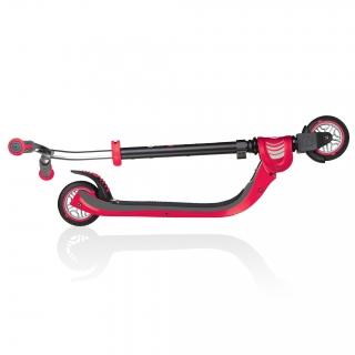 FLOW-FOLDABLE-125-2-wheel-foldable-scooter-for-kids-new-red thumbnail 1