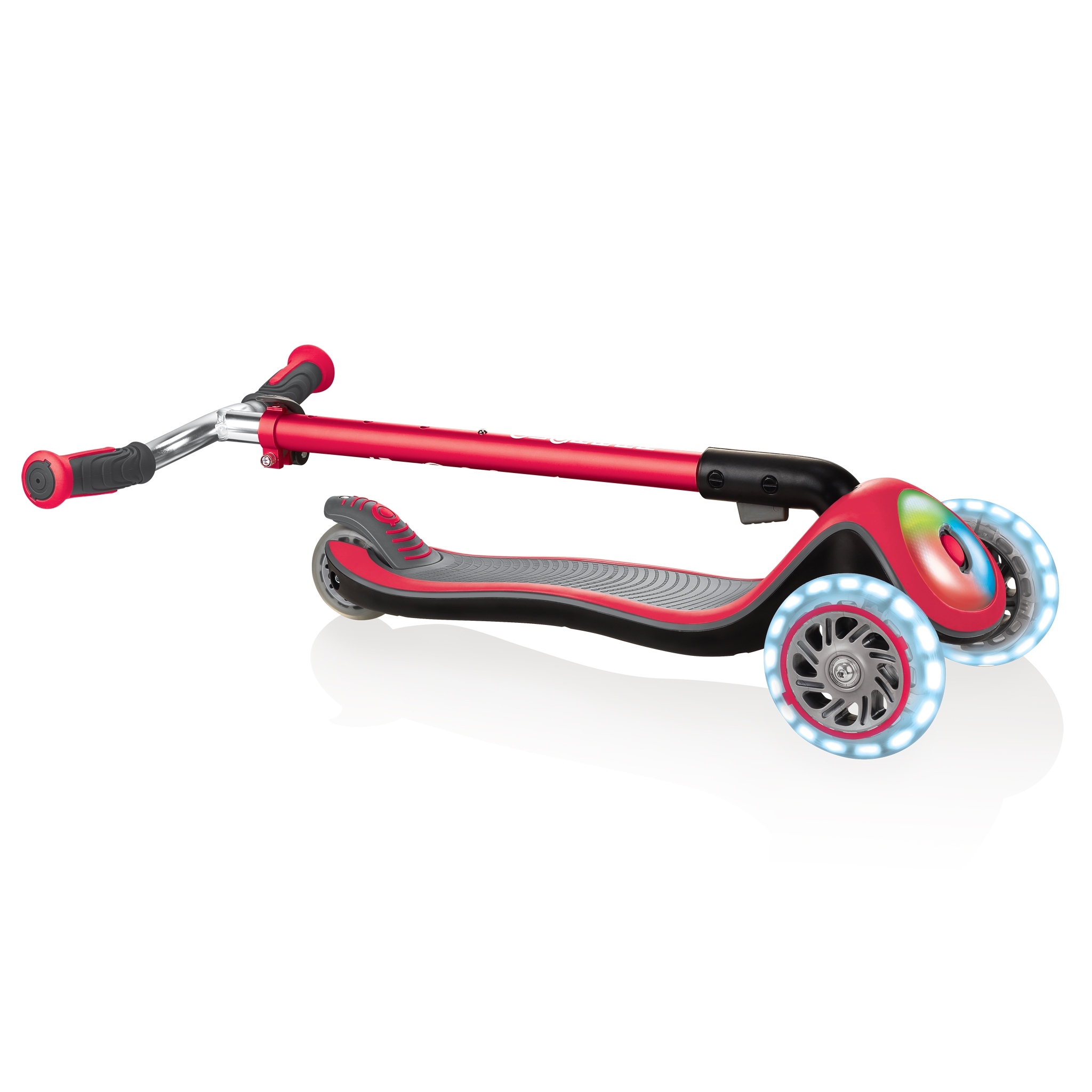 Globber-ELITE-PRIME-easy-foldable-3-wheel-scooter-for-kids-aged-3+-new-red 4