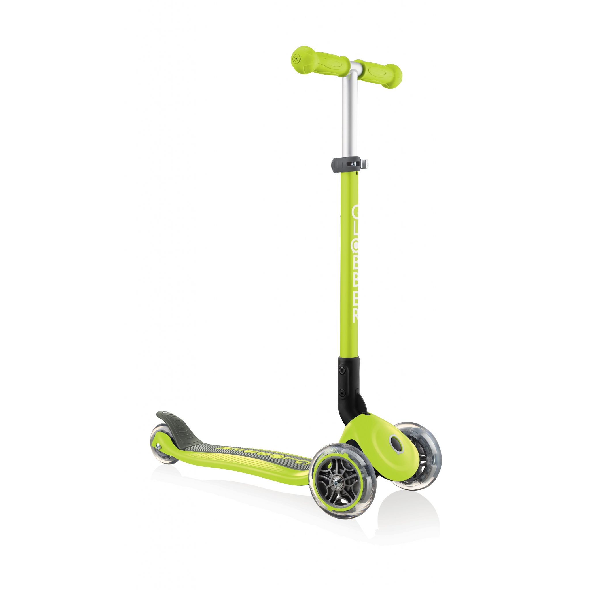 PRIMO-FOLDABLE-3-wheel-foldable-scooter-for-kids-lime-green 2