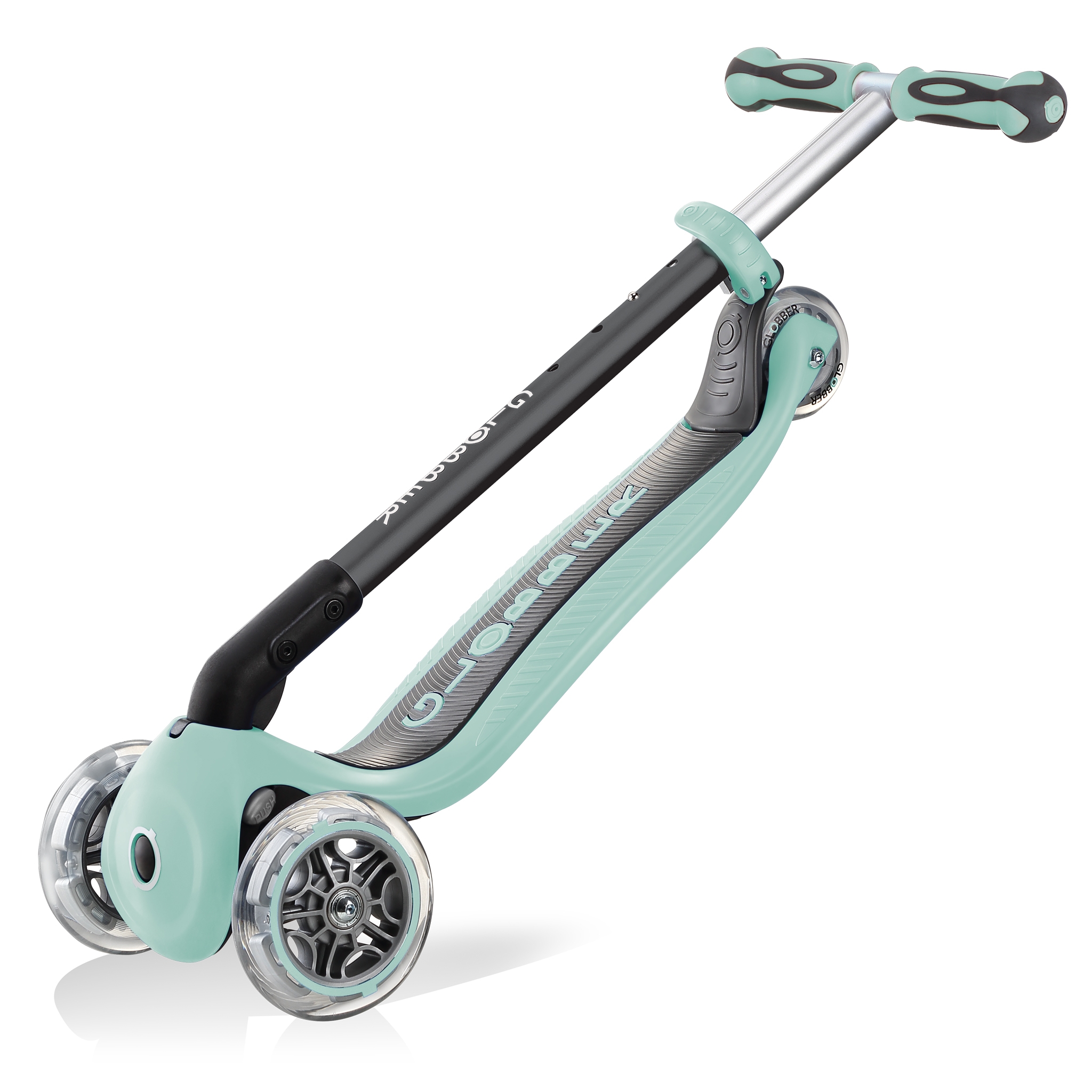 GO-UP-DELUXE-ride-on-walking-bike-scooter-trolley-mode-compatible-mint 2