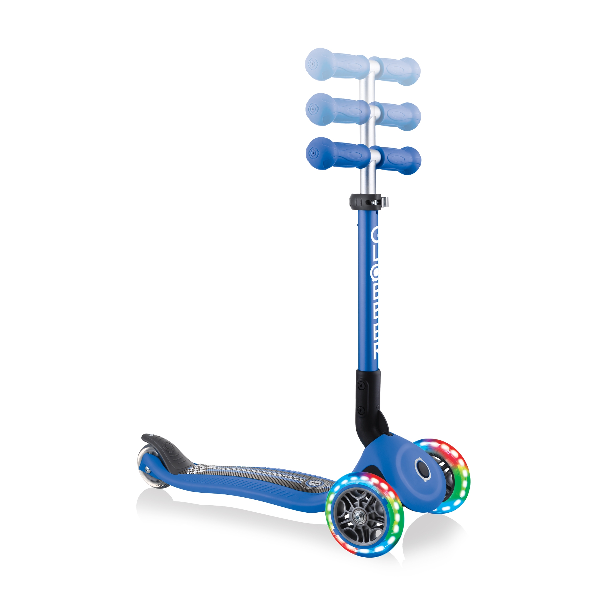 3-wheel-adjustable-scooter-for-toddlers-Globber-JUNIOR-FOLDABLE-FANTASY-LIGHTS 1